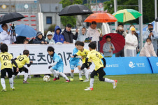 2023 행복 양구컵 전국 유소년 축구클럽 페스티벌 둘째날 본선 스플릿 라운드 펼쳐져