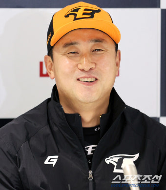 [포토] 한화 최원호 감독 '미소'