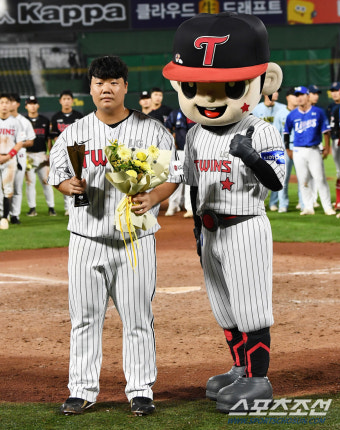 [포토] 김범석 '퓨처스 올스타전 MVP'