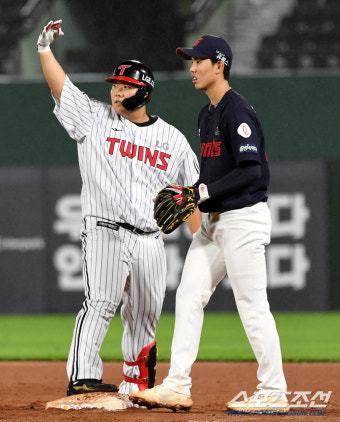 '차세대 거포 입증' LG 김범석, 2023 퓨처스 올스타전 MVP 수상…감투상 구본혁 [부산현장]