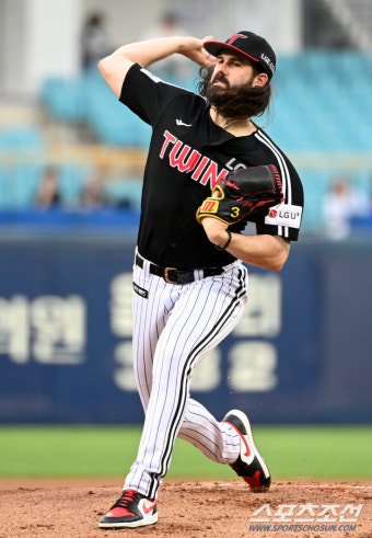 [포토] 잠실예수 켈리, 시즌 8승 도전!