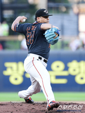 'KIA 산체스 VS 한화 산체스' 맞대결 승자는? '방어율 높은 형님 산체스가 이겼다'[광주현장]