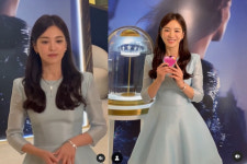 송혜교! 해외 팬들 떼창 부른 국보급 미모