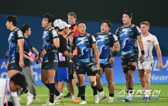 [포토] 럭비 7인제 잘 싸웠지만 홍콩에 7-14 패배 은메달