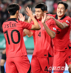 [포토] 김민재의 헤더 선제골!