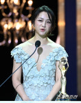[청룡 비하인드]탕웨이, 시상 위해 가장 먼길 달려와…당일 오전 정한 드레스로 우아한 자태 뽐내