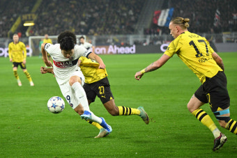 [UCL리뷰]'이강인 68분' PSG, 도르트문트와 1대1 무승부 조2위로 16강 진출
