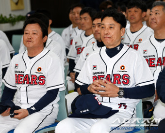 [포토] 이승엽 감독과 박흥식 수석코치