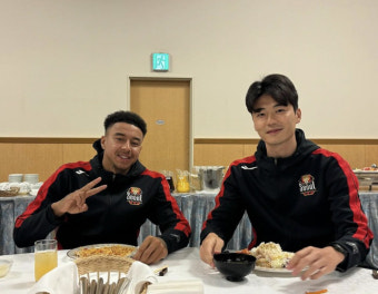 '설레는 조합 탄생' EPL 듀오 린가드-기성용 드디어 만났다, 