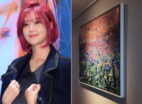 솔비, 허경환이 구매한 그림 공개 집 입구에서 행운으로 맞이할 것