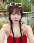 브브걸 은지, 레드 비키니에 파격 노출…늘씬 몸매 공개 깜짝