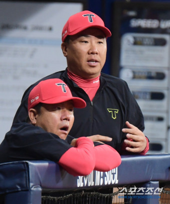 [포토] 이범호 감독, 표정에서 느껴지는 편안함