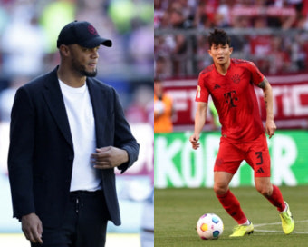 '김민재팀 감독 임박' 콤파니, 한국 축구와 의외의 인연 주목…팀 동료였던 설기현 