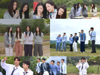 '1박 2일'에 뜬 뉴진스, 데뷔 첫 지상파 예능 나들이..복불복 첫 경험