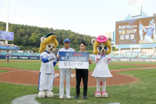 삼성 김영웅, 올곧은병원 5월 MVP 선정 상받은 만큼 더 열심히