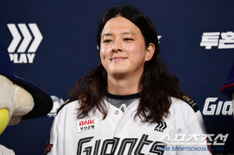 'KKK' 2경기 연속 세이브, 롯데 김원중, 메탈 음악 좋아하는 '볼 빨간 부산 언니'[부산히어로]