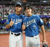 [포토] 구자욱-원태인 올스타전 빛내는 순간