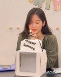 [SCin스타] 생일 맞은 문가영, 고운 두건 쓰고 두손 모아 기도 HBD