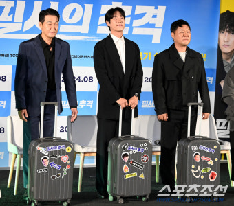 [포토] 박성웅 곽시양 윤경호, '필사의 추격'