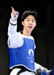 [포토] 박태준, 태권도 58kg 결승 진출