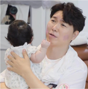 슈퍼맨이 돌아왔다 박수홍, 딸 전복이와의 감동적인 재회 눈물 한가득