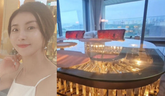 한다감, 한강뷰 집+조명 들어오는 고급 식탁까지 