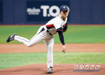 [포토] 곽빈 '역투'