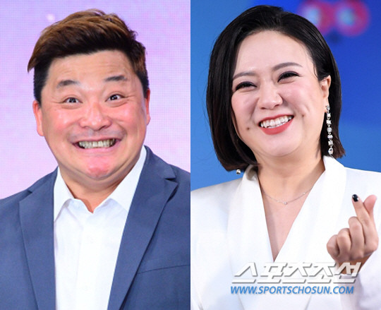 개그맨 윤정수, 스포츠 리포터 원진서와 비공개 결혼식.. 연예계 스타들 축하 속