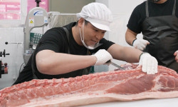 이장우, 살쪘다 놀림 받아도 정육 배우러 횡성行...직접 고기 해체 도전 (나혼산)