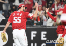 [포토] 화이트, 7이닝 1실점 호투