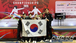 '부상투혼,세계1위의 위엄'송세라,亞선수권 女에페 커리어 첫우승! 