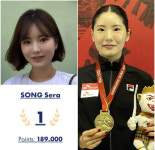 '부상투혼,세계1위의 위엄'송세라,亞선수권 女에페 커리어 첫우승! 