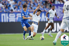 [K리그2 종합리뷰]다시 연승 행진 시작! 파울리뇨 원더 결승골 수원, 충북청주전 1-0 승리...3위 전남도 2연승 질주