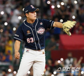 [청룡랭킹] 두산 김택연, 압도적인 득표로 청룡랭킹 1위 차지