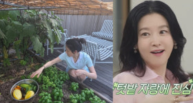 이영애, 74세 남편♥과 가꾼 텃밭 자랑..소탈한 쌍둥이 엄마 (냉부해)