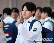 [포토] 김도영, 건강하게 아시안게임 잘 다녀오겠습니다