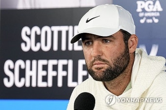 PGA Scheffler Detained Golf