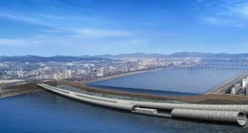 분당선 한강 밑 터널 뚫렸다