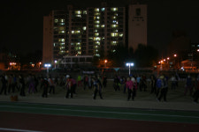 밤마다 벌어지는 마포의 에어로빅 진풍경