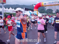 통일의 염원 안고 달린 북녘산하 50리 길