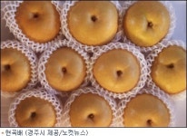 경주 현곡배, 해외에서도 인기