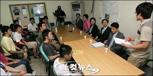 한국초저온송산(유) 김영선 | 벤처 동아리 방문한 김영선 대표