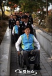자숨서울경기지사 | 김문수경기도지사 장애 체험행사 참가