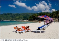 피피섬에서 해수욕과 허브사우나를 즐기자~