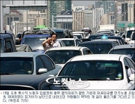 민노총 vs 경찰 무력 충돌…극심한 교통체증