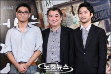 하명중 감독, 두 아들과 함께 영화제작