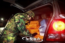 검문검색 강화된 초지대교