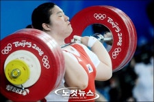 <올림픽>장미란 힘을 주세요