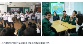 강화여중, 연이은 국내외 손님 맞이로 분주