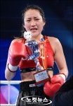 임수정 K-1 첫 여성 경기 이겼다